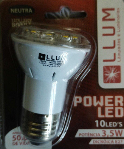 Lampada Power Led Par20 3,5w E27 190m Branca Pwd104c1a2 Llum