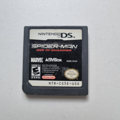 Spiderman Web Of Shadows Nintendo Ds Original Americano