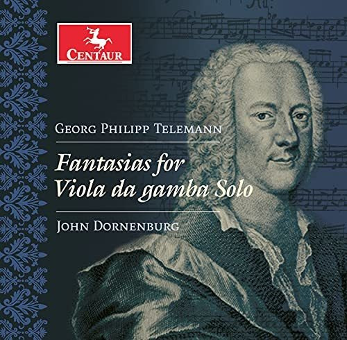 Cd Fantasias For Viola Da Gamba - John Dornenburg
