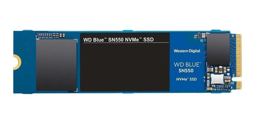 Imagen 1 de 3 de Disco sólido SSD interno Western Digital  WDS500G2B0C 500GB blue
