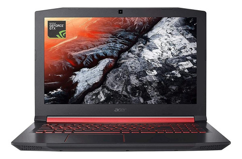 Imagem 1 de 7 de Notebook gamer Acer Aspire Nitro 5 AN515-54 preta e vermelha 15.6", Intel Core i5 9300H  8GB de RAM 1TB HDD 128GB SSD, NVIDIA GeForce GTX 1650 60 Hz 1920x1080px Linux Endless