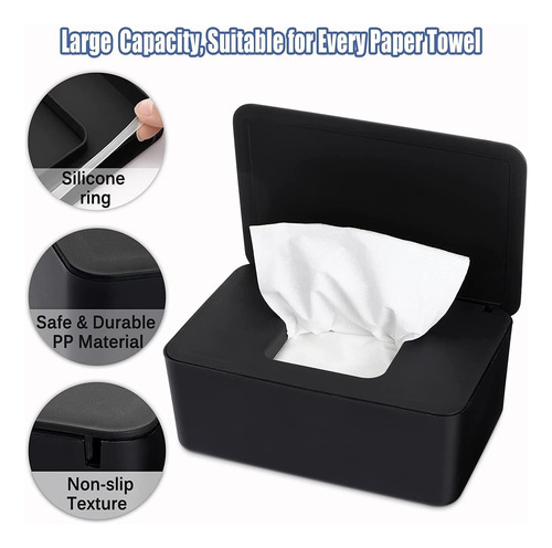 Caja Para Toallitas Humedas, Porta Kleenex, Porta Kleenex