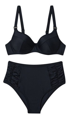 . Conjunto De Ropa De Playa De Dos Piezas Con Estampado De