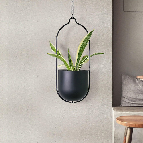 Cesta Colgante Para Flores, Elegante Maceta Decorativa Para