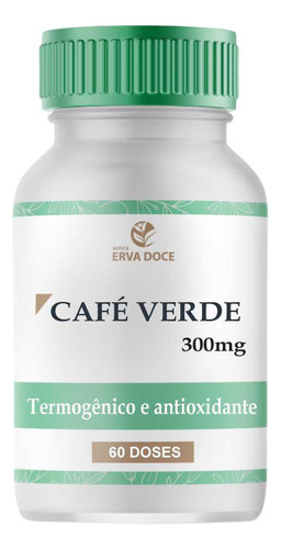 Cafe Verde 300mg 60 Capsulas