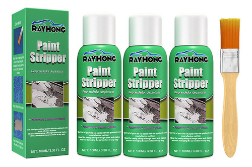 Decapante Pintura Eficiente, Removedor De Pintura* 3 Unidade