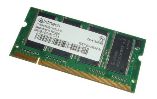 Memoria Notebook 256mb Ddr 333 Cl2.5 Pc2700s-25330