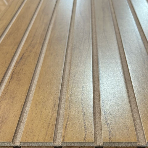 Painel Cabeceira Ripada Para Cama Quarto Casal Queen Mdf Cor Nature