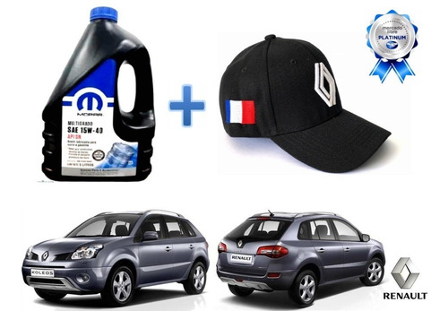 Garrafa Aceite Mopar + Gorra Renault Koleos 2007 A 2014