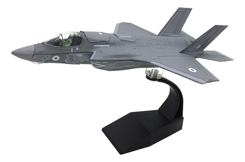 Avión De F-35b A Escala 1/72 Con Soporte De Exhibición