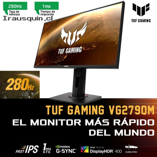 Monitor Gamer Asus Tuf Vg279qm - 280 Hz - Ips - 1ms - Hdr400