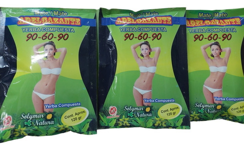 Yerba Mate 90 60 90 En Polvo ..pack De 6 Sobres ( 500 Gr.)