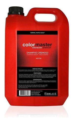 Shampoo Cremoso Fidelite Neutro Ph6,5 X 5000ml