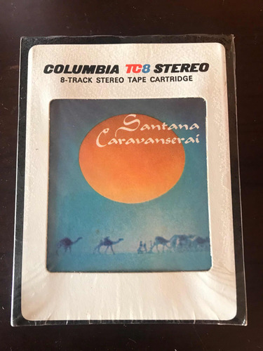 Cartucho 8 Track Cassette Santana Caravanserai Sellado Fotos