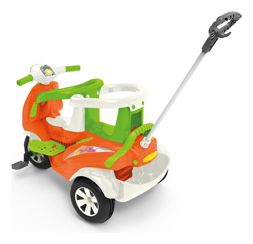 Moto Duo Infantil De Passeio Ou Pedal C/2 Lugares - Calesita