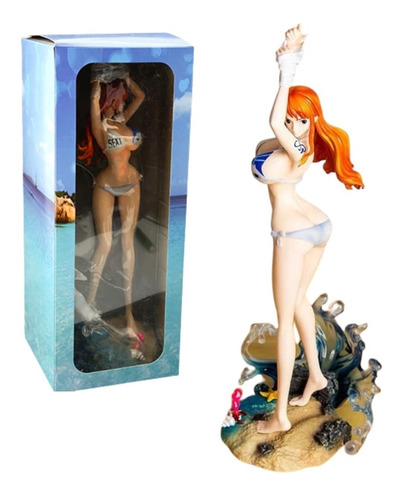 Figura De Coleccion Nami Sexy La Gata Ladrona One Piece 35cm