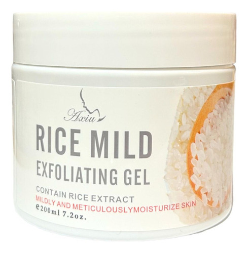 Gel De Arroz Aclarante Exfoliante Limpieza Profunda 200ml