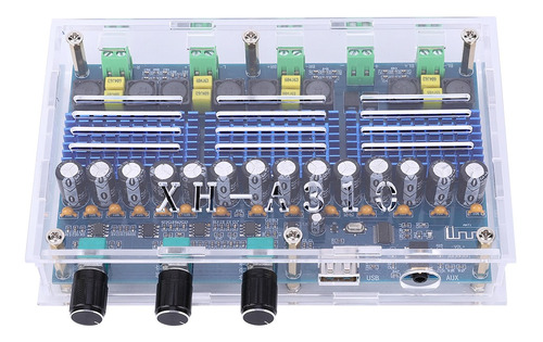 Placa Amplificadora Digital Xh A310, 4 Canales, Doble Estére