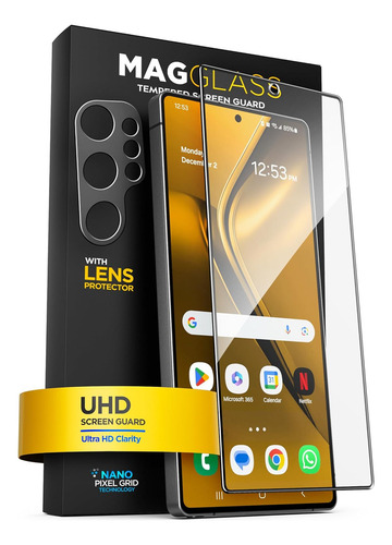 Magglass Mica Uhd Samsung Galaxy S25 Ultra Protector Pantalla Y Lente