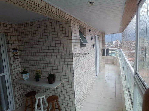 Apartamento Com 2 Dorms, Ocian, Praia Grande - R$ 350 Mil, Cod: Ap0007 - Vap0007