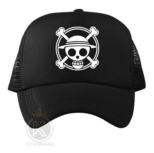 Jockey Gorro One Piece Anime - Ajustable - Estampaking