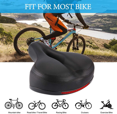 Asiento De Bicicleta Prostático Con Resorte Súper Cómodo