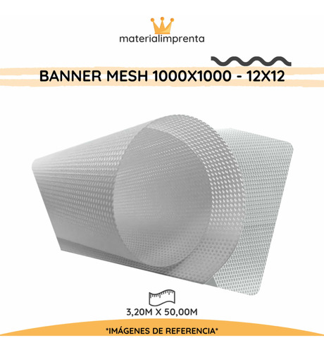 Banner Mesh Rollo 3,20m X 50,00m