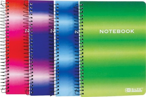 Cuaderno De Espiral-120 Hojas De 5x7in. Marca Pyle