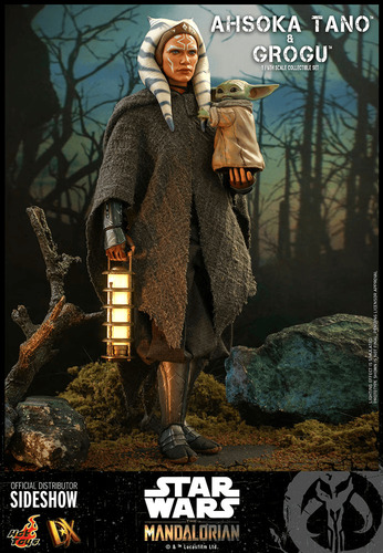 Ashoka Tano And Grogu Sixth Scale Figure Set Hot Toys
