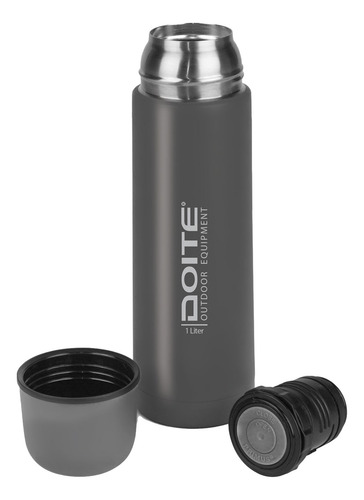 Imagen 2 de 3 de Termo Doite Max de acero inoxidable 1L gray