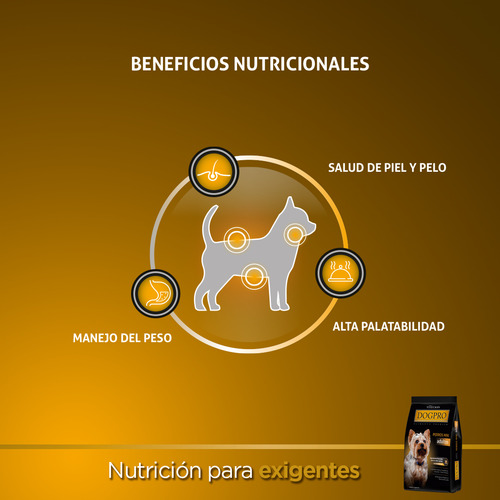 Alimento Balanceado Dogpro Mini Adultos x 1 kg