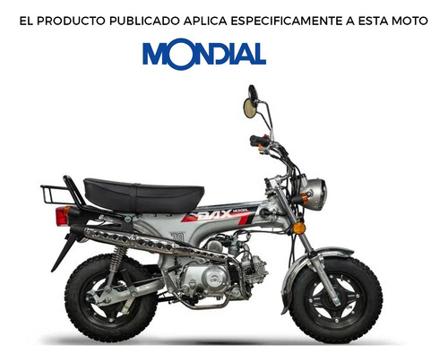Mondial Dax 70 90 Volante Magnetico 6 Imanes (bajo) + Bendix