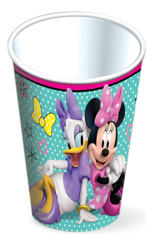 36 Vasos Desechables De Fiesta Infantil Minnie Mouse Minnie Mouse