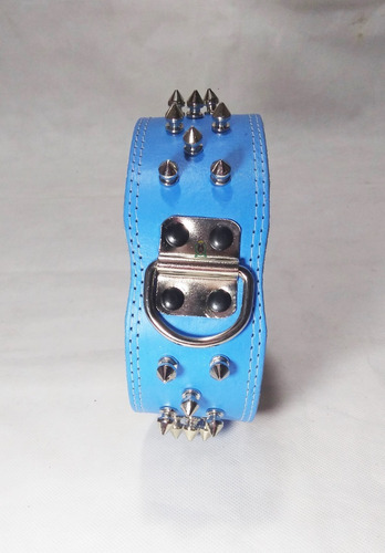 Collar grande para perro Pitbull Terrier, Rottweiler, dóberman, color azul no se aplica, el tamaño del collar no se aplica