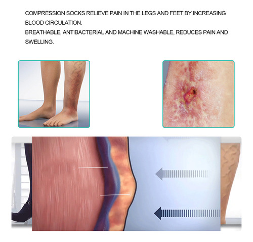 Medias De Compresión Elásticas Médicas Para Venas Varicosas
