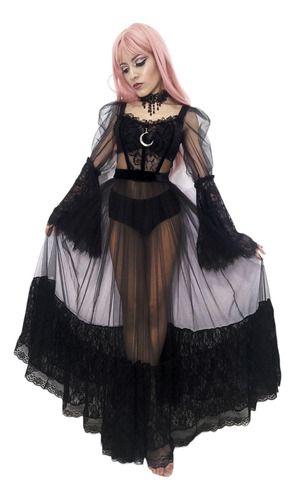 Vestido Gótico, Vestido Victoriano Ethereal 