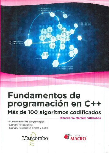Libro Fundamentos De Programación En C++ Más De 100 Algoritm