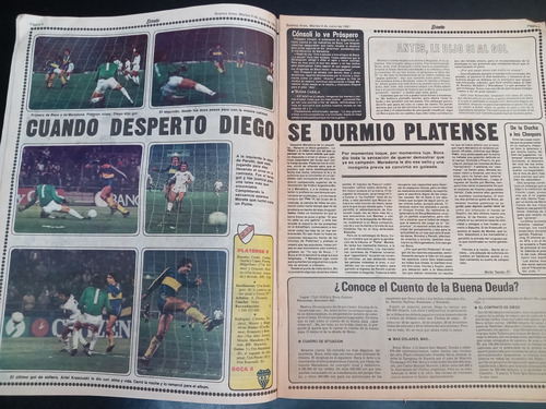 Revista Estadio 9 Año 1981 Maradona Boca E (Usado)