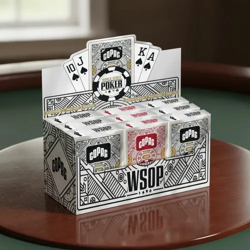 Baralho Poker Copag Wsop Plástico Profissional 12 Unidades