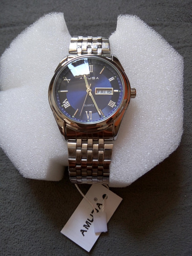 Relogio Amuda Original Luxo Quartz Original 100%
