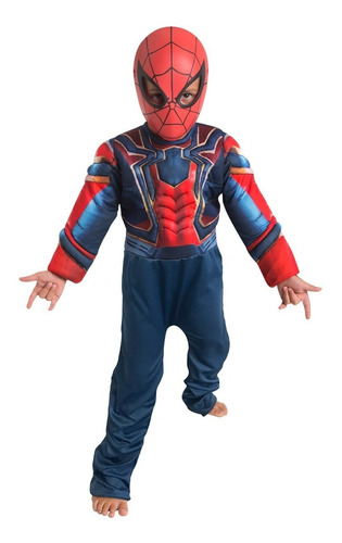 Disfraz Spiderman Licencia Avengers Infinty War Niño
