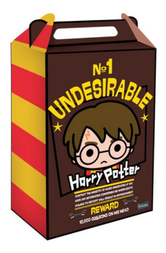 Caixa Surpresa Festa  Harry Potter Kids - Com 08 Unidades - 