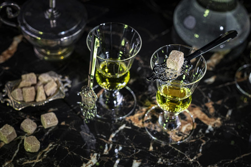 Absenta De Cristal Vintage, Sambuca, Raki, Pastis, Gafas Ouz