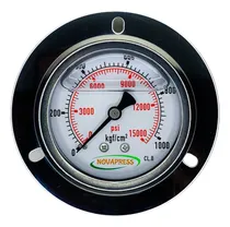 Comprar Kit 2 Manômetros Diam.63mm 0-1000 Kgfu002Fcm2 X 15000psi Flange