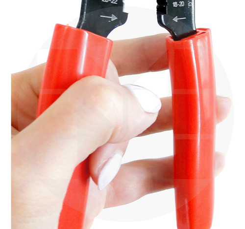 Crimpeadora Pinza Pelacable P/terminal Preaislado Y Tubular