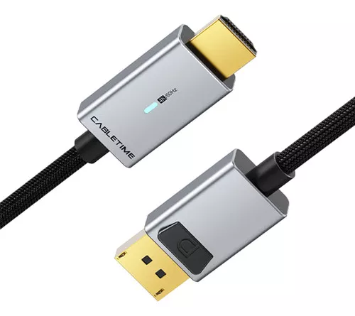 CABLE DISPLAY PORT A HDMI MACHO, LARGO 1.8 METROS