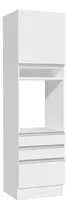 Comprar Mueble De Cocina Torre Para Hornos Madesa Glamy 60cm Blanco