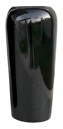 Vaso De Fibra De Vidro 63x28 Cm Estilo Vietnamita Preto