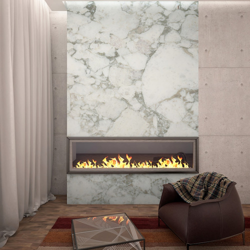 Pegatina 12pz Plancha Para Pared 60x60cm Tipo Marmol 4.3m2 Gris