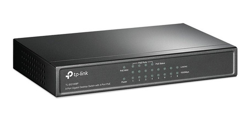 Switch Tp-link Tl-sg1008p 8 Puertos Gigabite 4 Poe